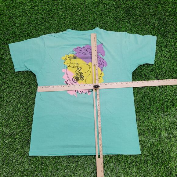 VTG 1988 Pan-Mass Challenge Tee Mens S Single Stitch USA Made Cycling Dragon - Picture 10 of 13